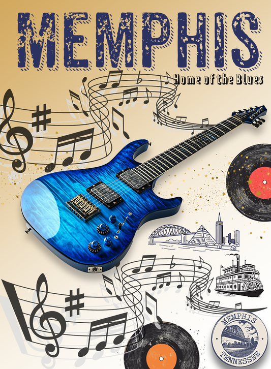 Set of 6 Memphis-Themed Fridge Magnets – Limited-Time Offer